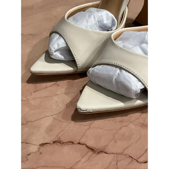 Tony Bianco Marcel Mules in Dove Nappa 5.5 With Box Womens High Heels Sandals - Picture 9 of 15
